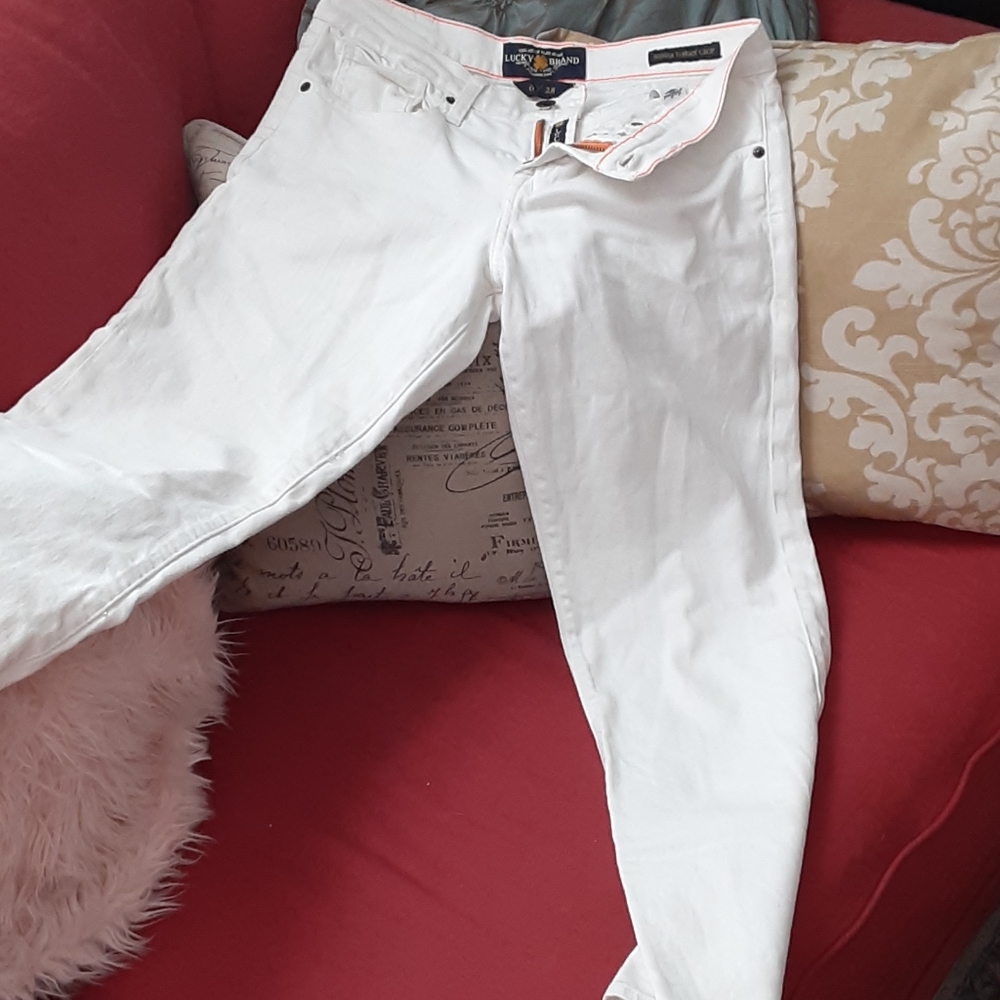 Lucky Brand white jeans